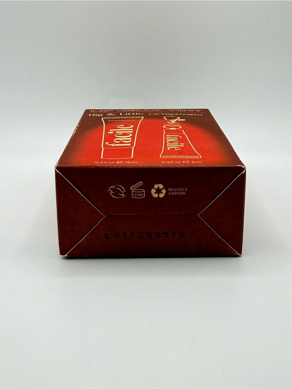 NEW Facile Big & Little Lip Jelly Tint Duo Champagne Set
